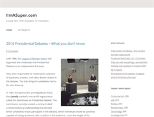 Tablet Screenshot of imasuper.com